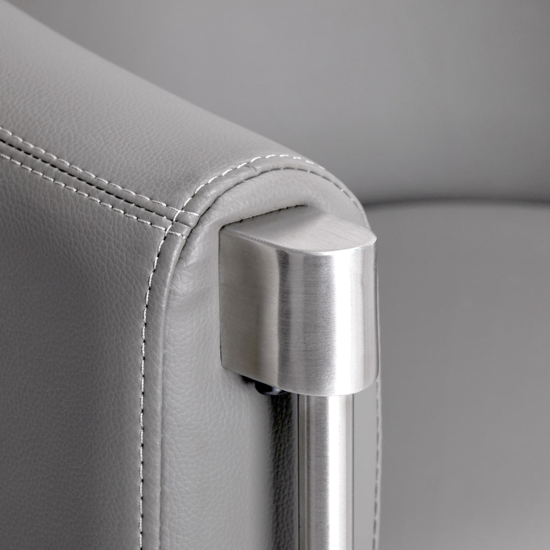 Fauteuil de Coiffeur Gabbiano Burgos Gris