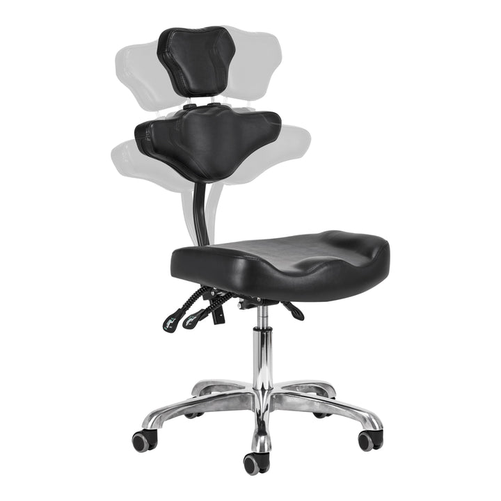 Tabouret à Roulettes Pro Ink 973 Noir - image 2