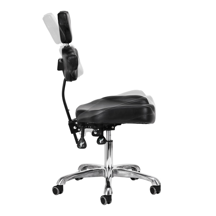 Tabouret à Roulettes Pro Ink 973 Noir - image 4