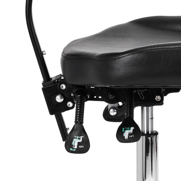 Tabouret à Roulettes Pro Ink 973 Noir - image 10