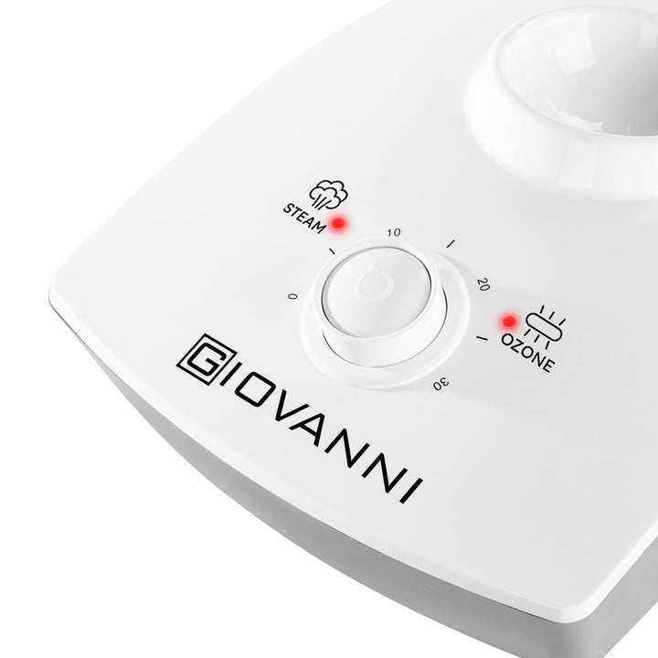 Vapozone avec Loupe et Fonction Ozone Giovanni D-21 Blanc