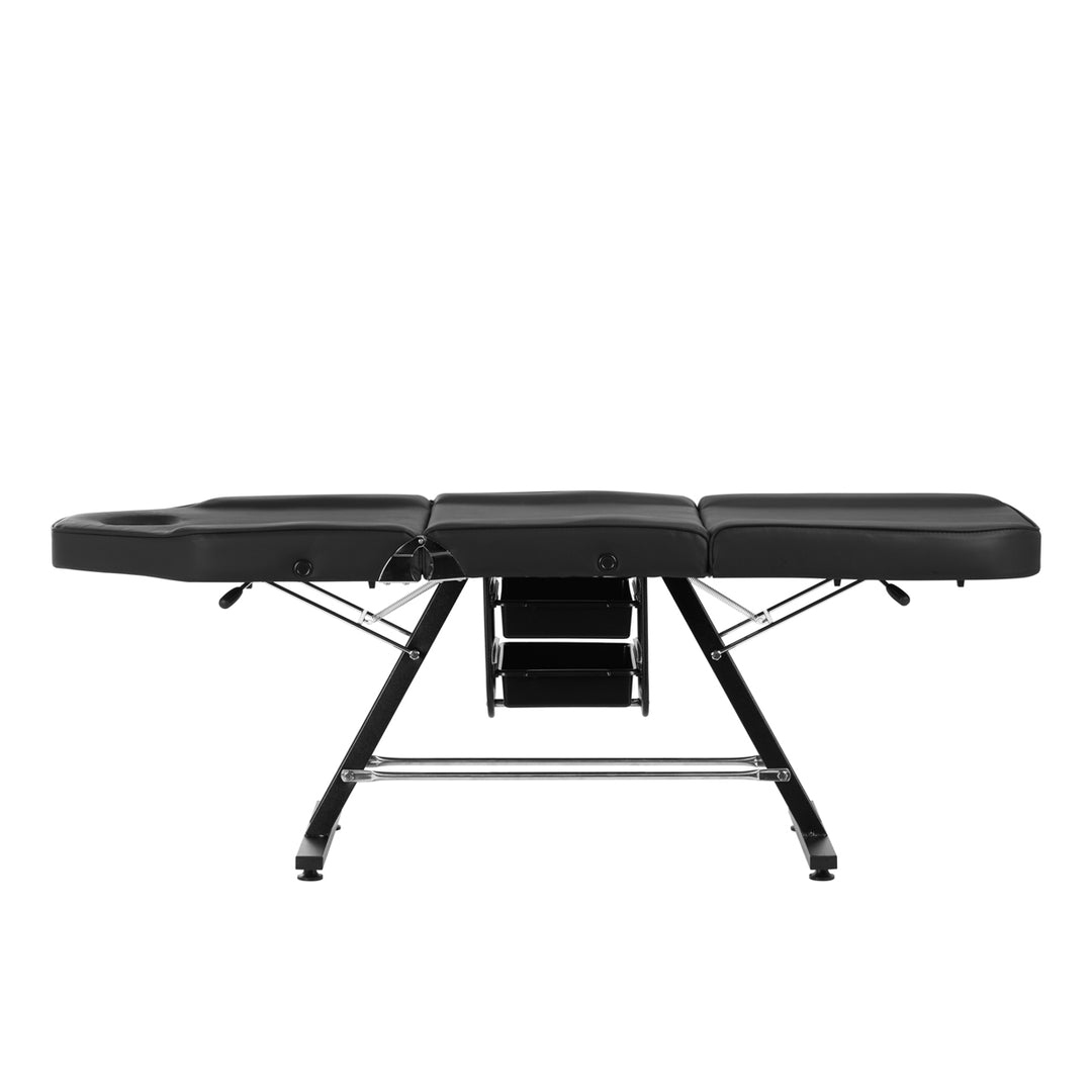 Fauteuil Esthétique Sillon avec Cuvettes Noir - image 6