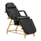 Fauteuil Esthétique 557G avec Cuvettes Or-Noir