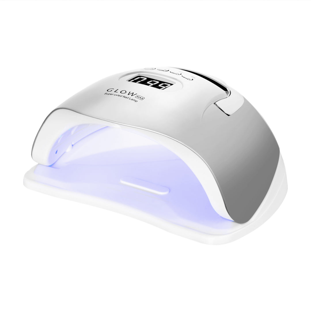 Lampe UV Ongles LED Glow F2 220W Argent