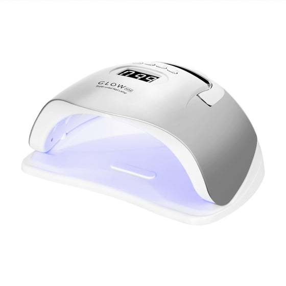 Lampe UV Ongles LED Glow F2 220W Argent