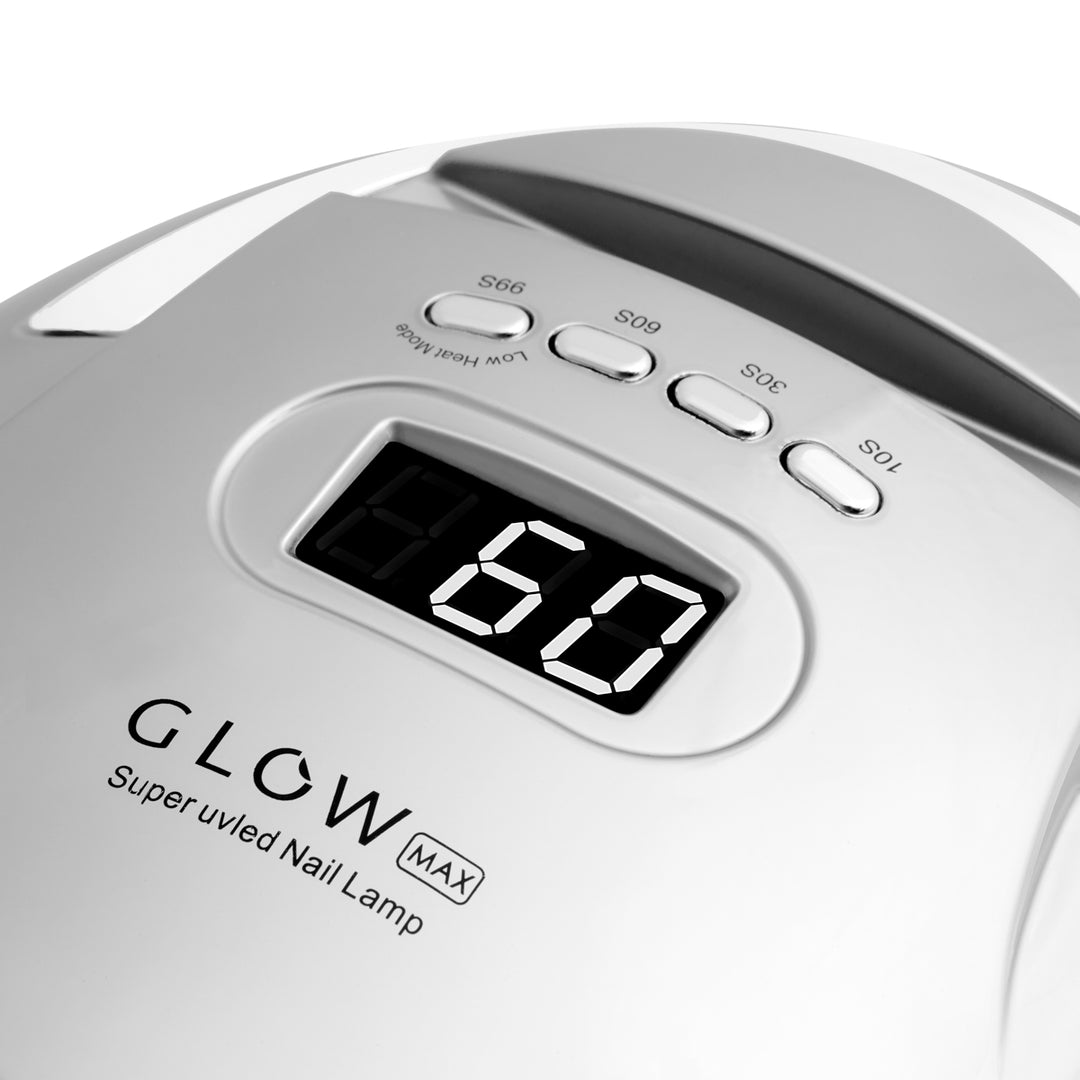Lampe UV Ongles LED Glow F2 220W Argent