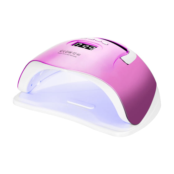 Lampe UV Ongles LED Glow F2 220W Rose