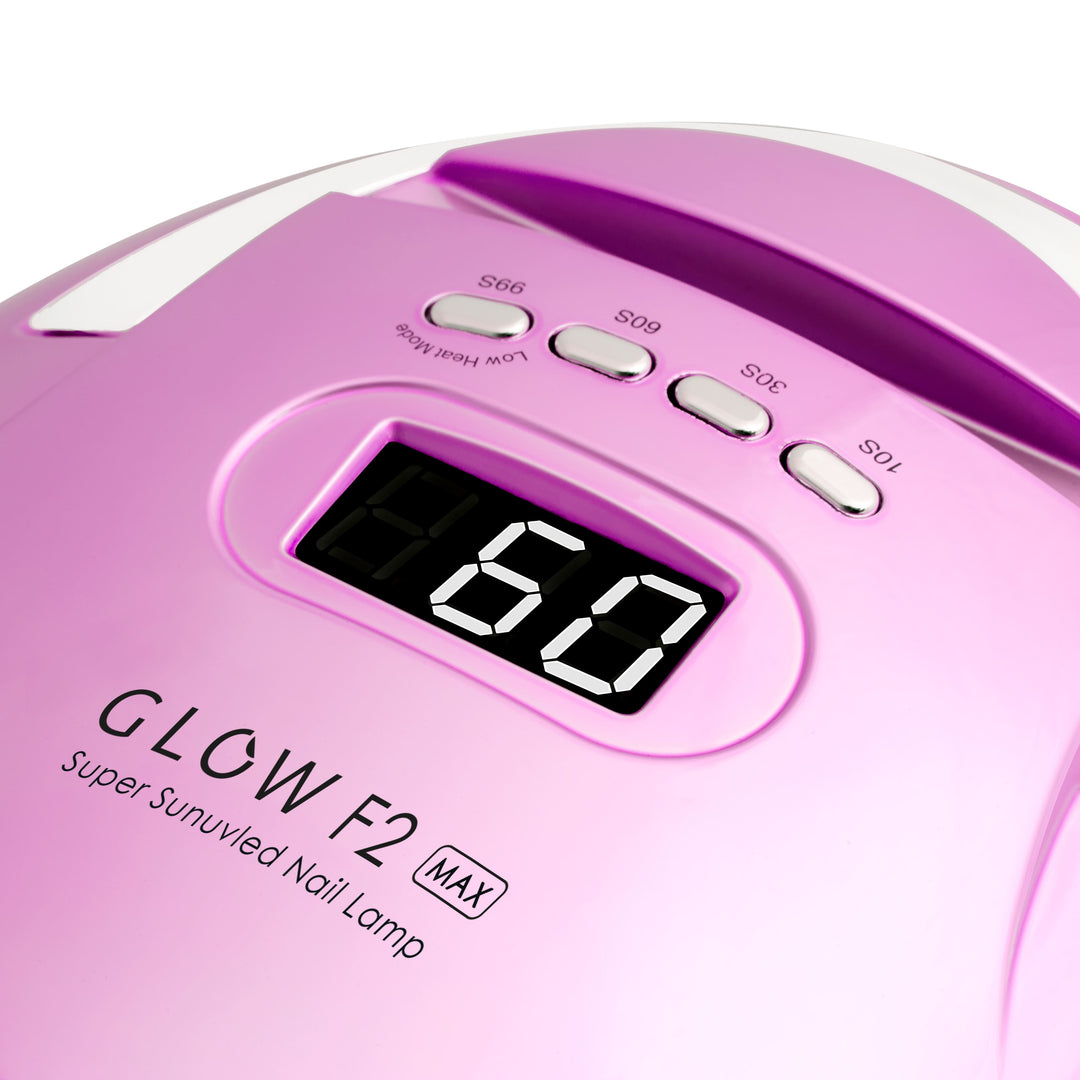 Lampe UV Ongles LED Glow F2 220W Rose - image 4