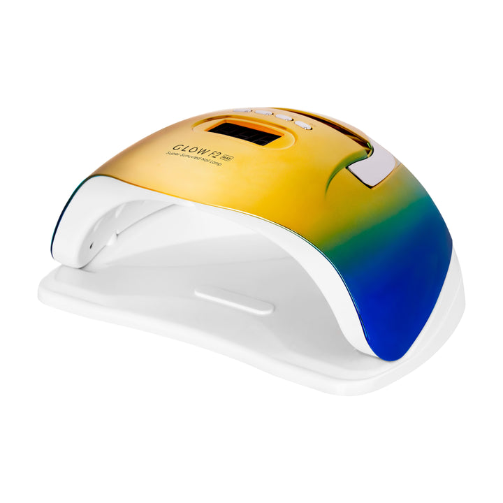 Lampe UV Ongles LED Glow F2 220W Or-Bleu - image 2