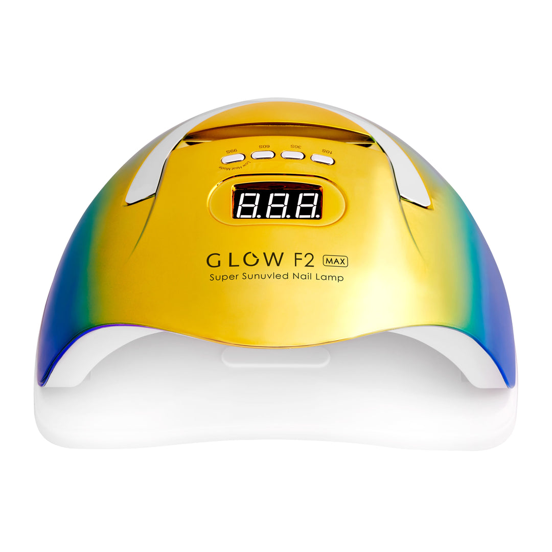 Lampe UV Ongles LED Glow F2 220W Or-Bleu - image 3