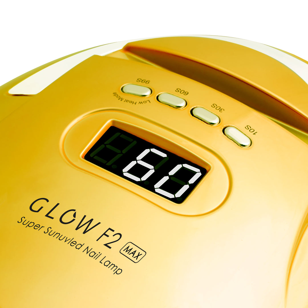 Lampe UV Ongles LED Glow F2 220W Or-Bleu - image 4