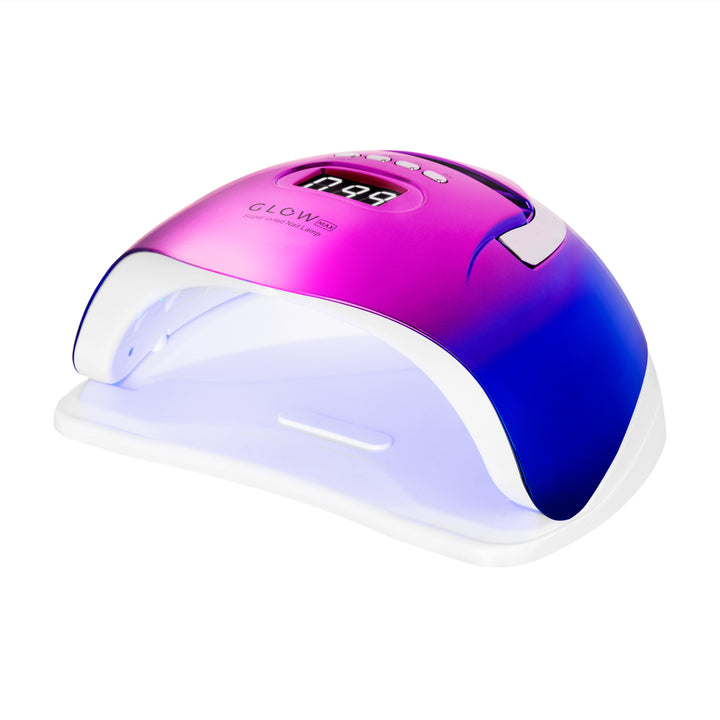 Lampe UV Ongles LED Glow F2 220W Rose-Bleu
