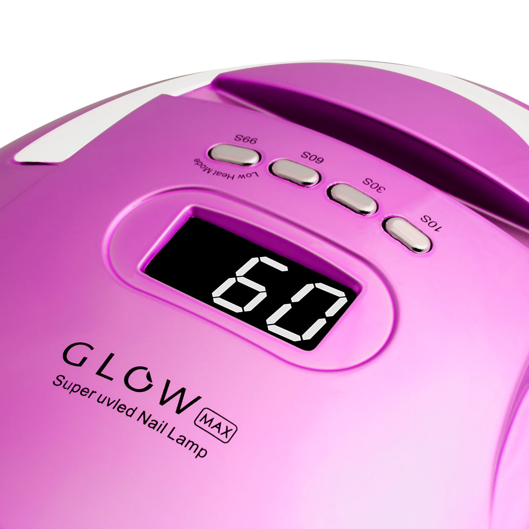 Lampe UV Ongles LED Glow F2 220W Rose-Bleu - image 4