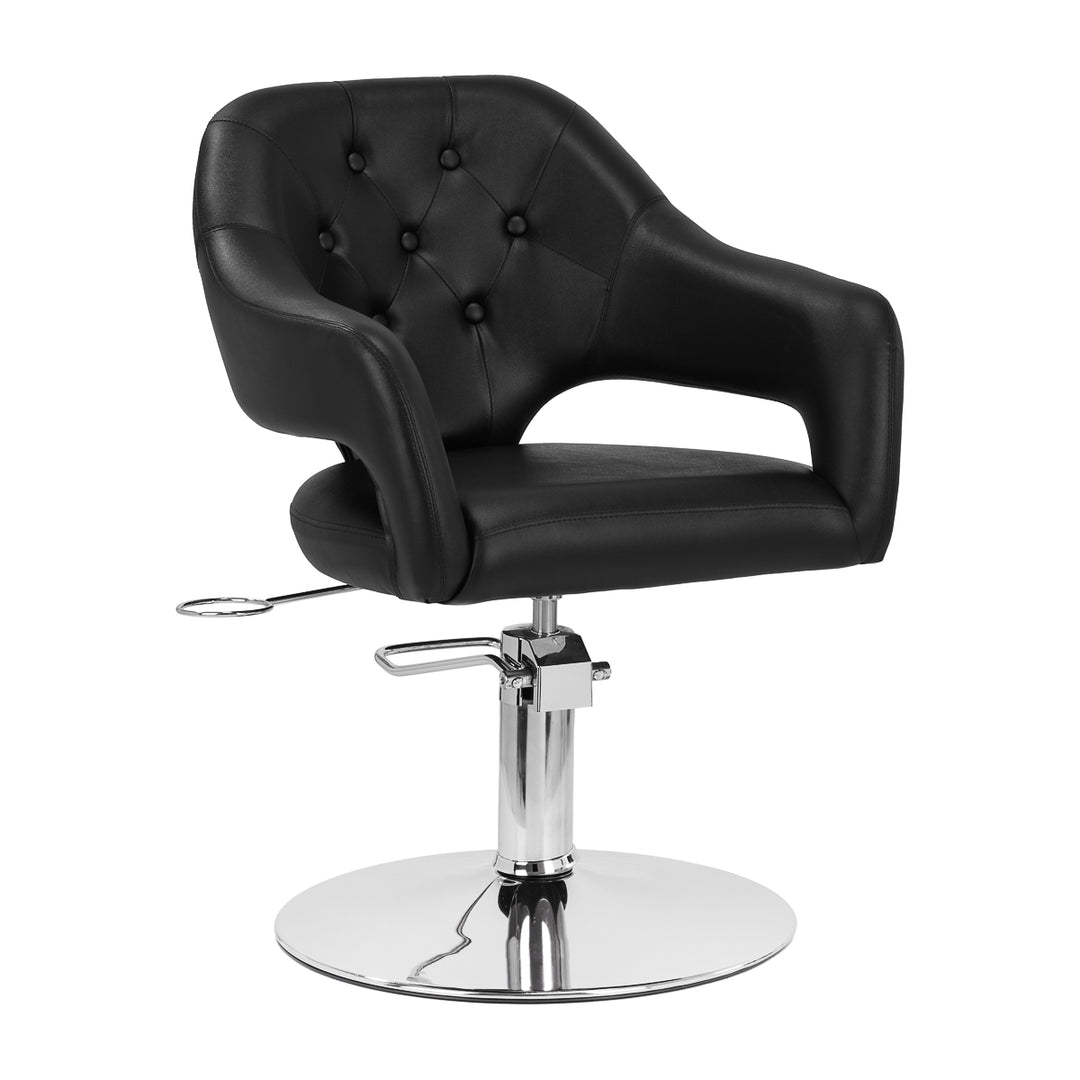 Fauteuil de Coiffeur Gabbiano Parma Noir