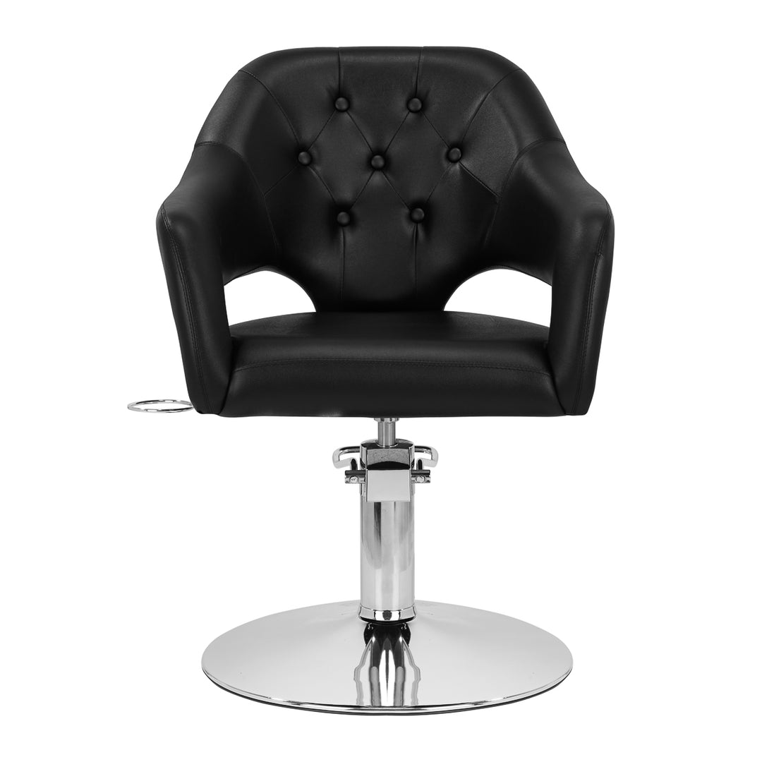 Fauteuil de Coiffeur Gabbiano Parma Noir