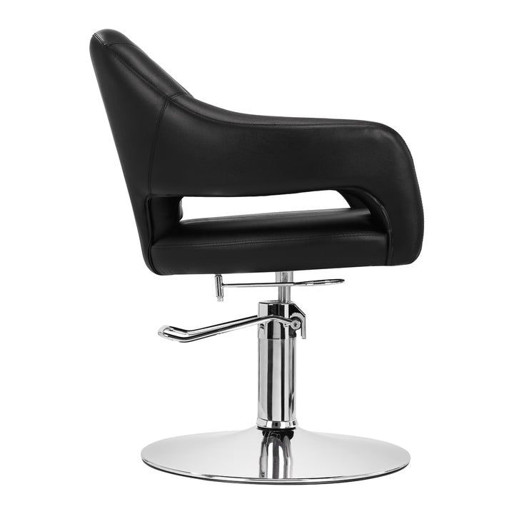 Fauteuil de Coiffeur Gabbiano Parma Noir