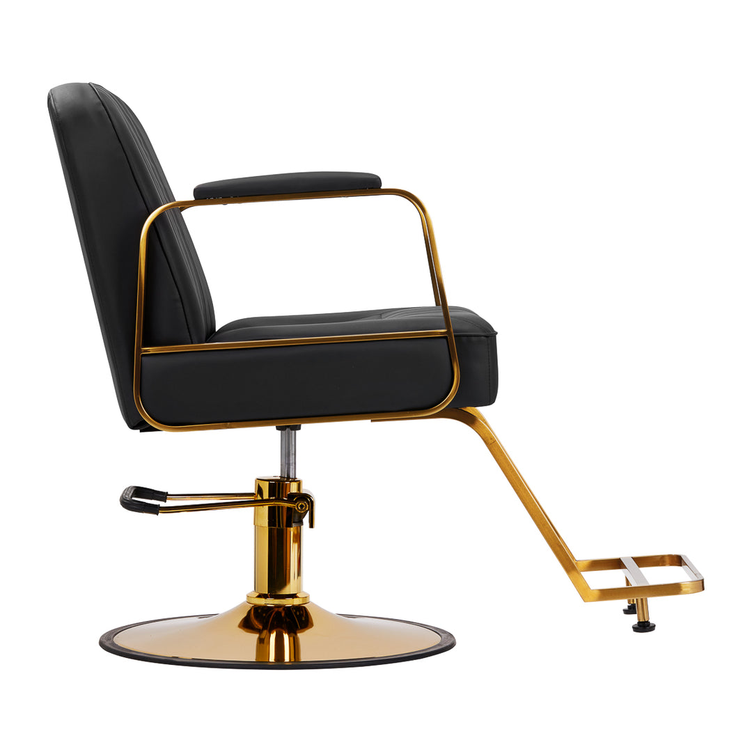 Fauteuil de Coiffeur Gabbiano Acri Or Noir