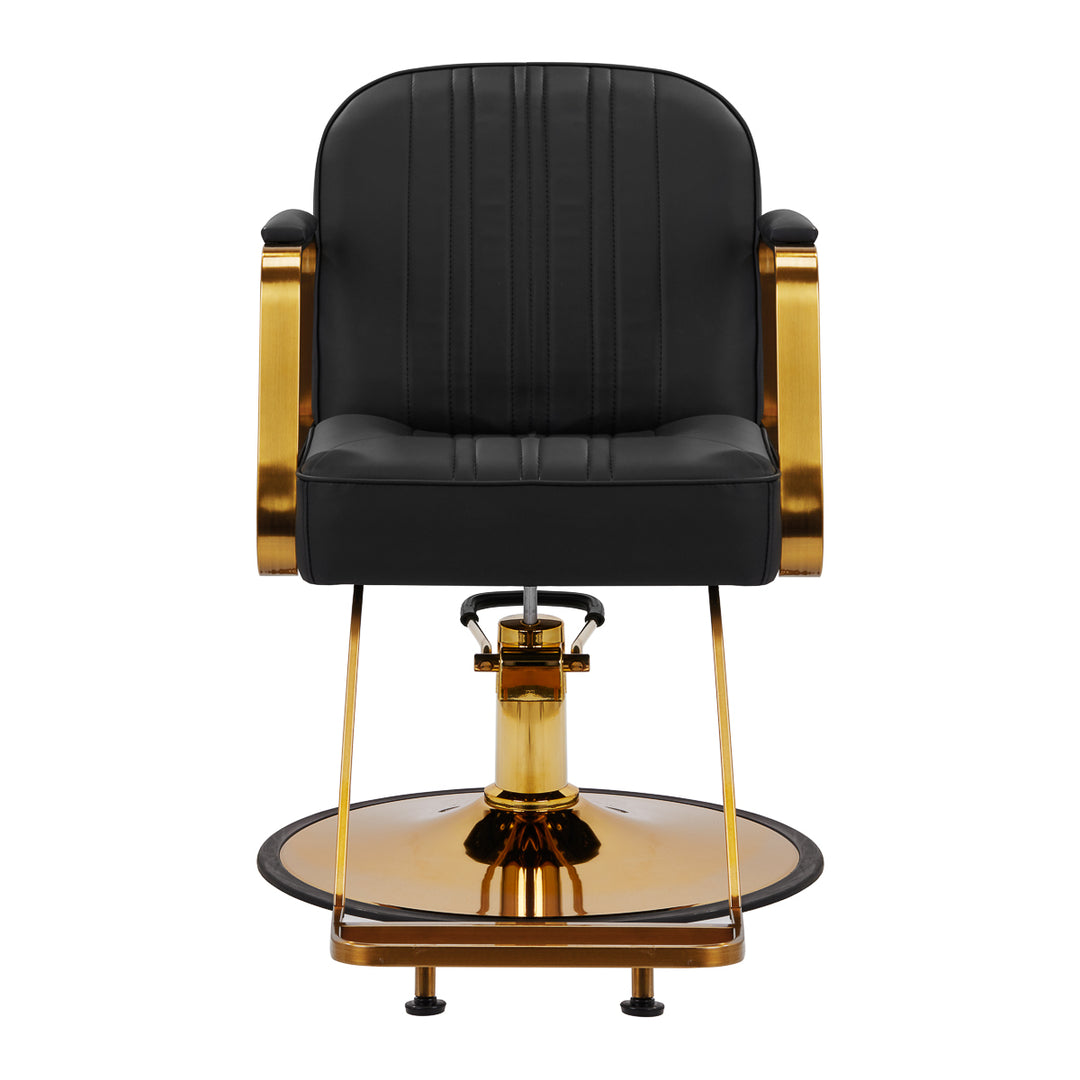 Fauteuil de Coiffeur Gabbiano Acri Or Noir