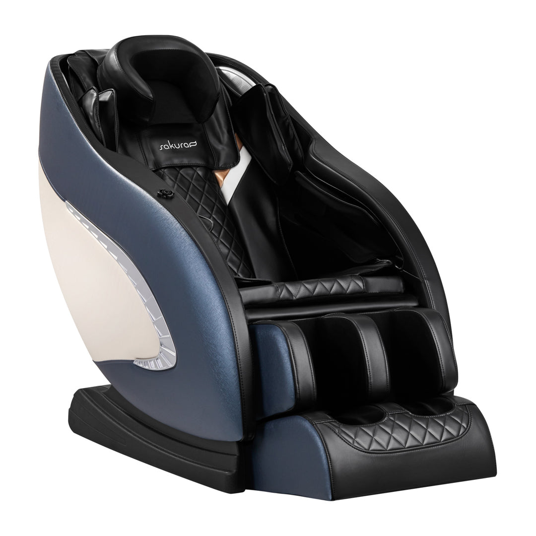 Fauteuil Massant Électrique Sakura Classic 305 Bleu