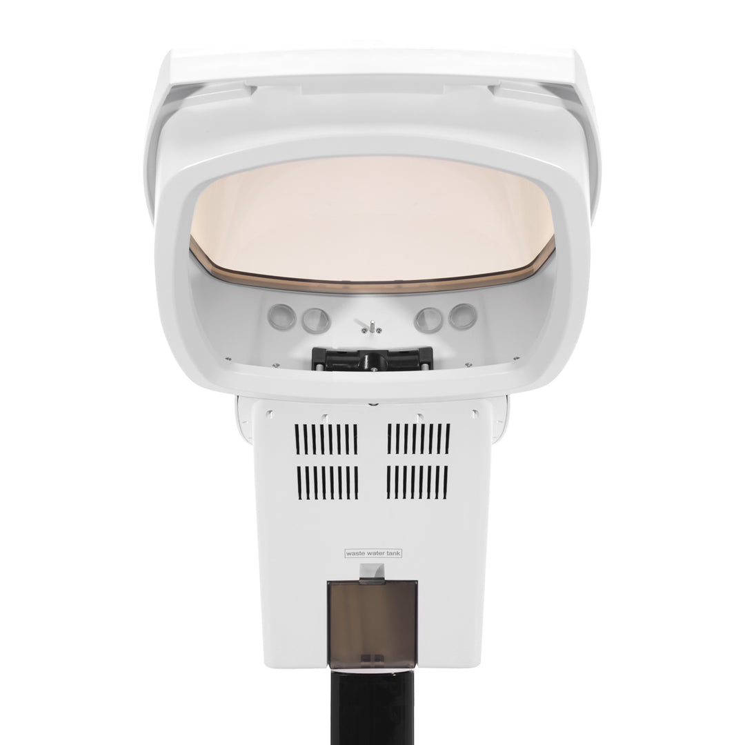Casque Vapeur sur Pied Gabbiano 408D avec Ozonisation Active Blanc