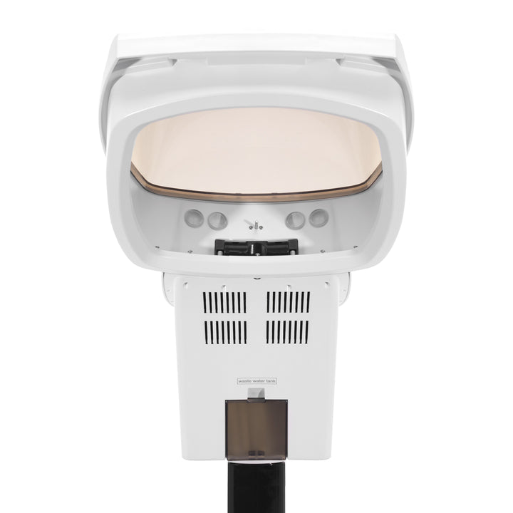 Casque Vapeur sur Pied Gabbiano 408D avec Ozonisation Active Blanc