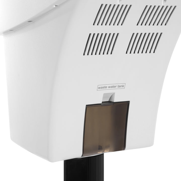 Casque Vapeur sur Pied Gabbiano 408D avec Ozonisation Active Blanc