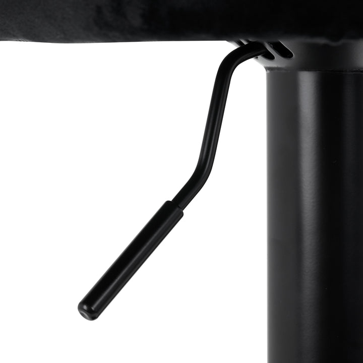 Tabouret de bar 4Rico QS-B801 Velours Noir 8