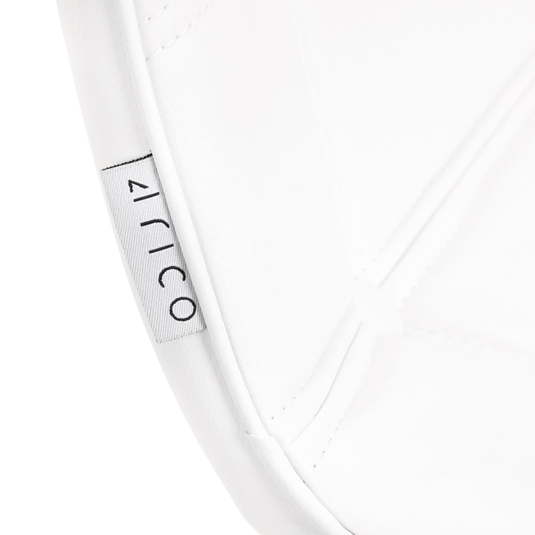 Chaise 4Rico QS-185 Cuir écologique Blanc 6