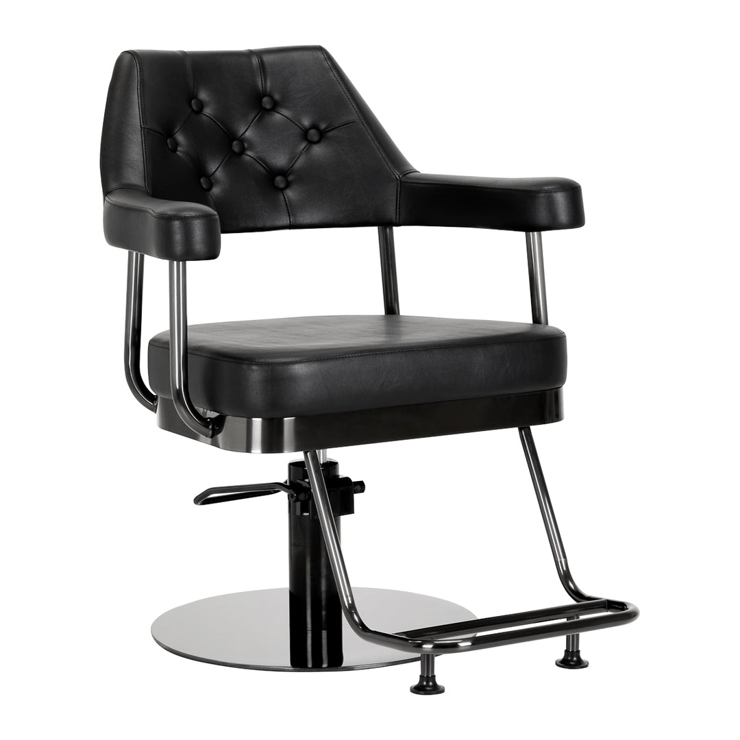 Fauteuil de Coiffeur Gabbiano Granada Noir 1