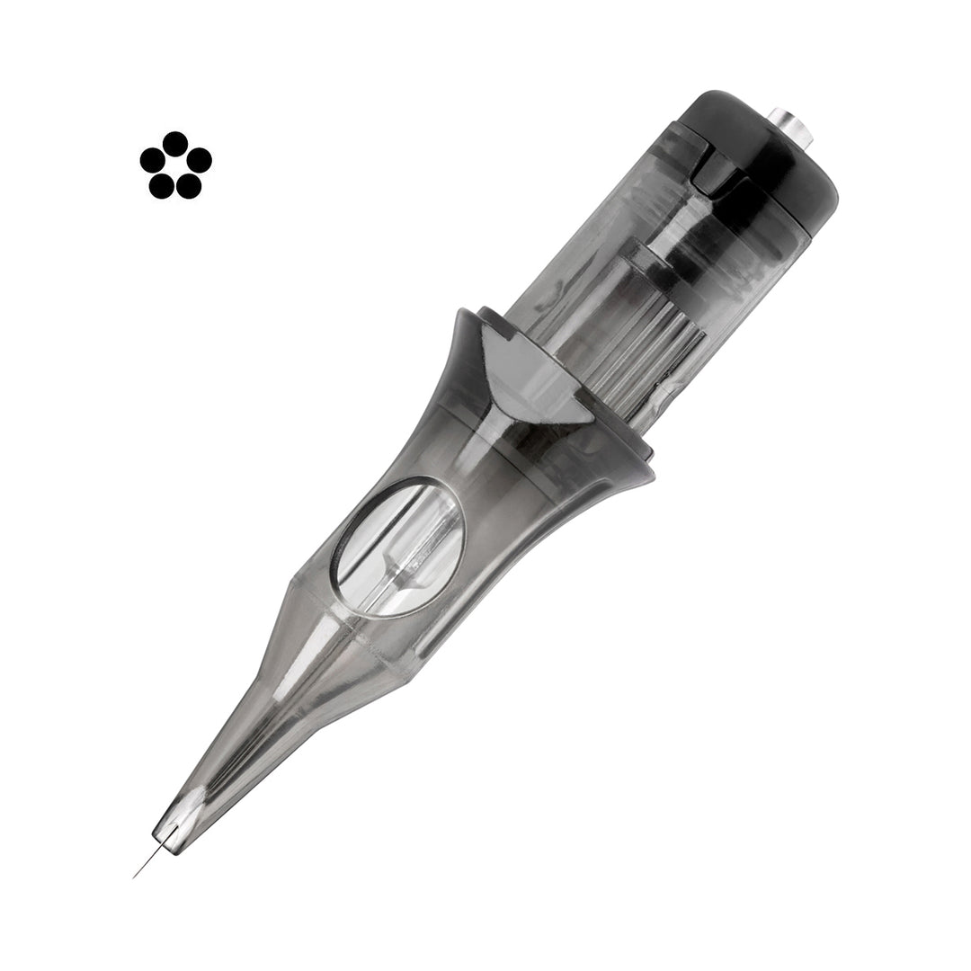 Aiguilles Tatouage Cartouche Round Shader 5RS 0.35 mm El Cartel V2 10 pcs