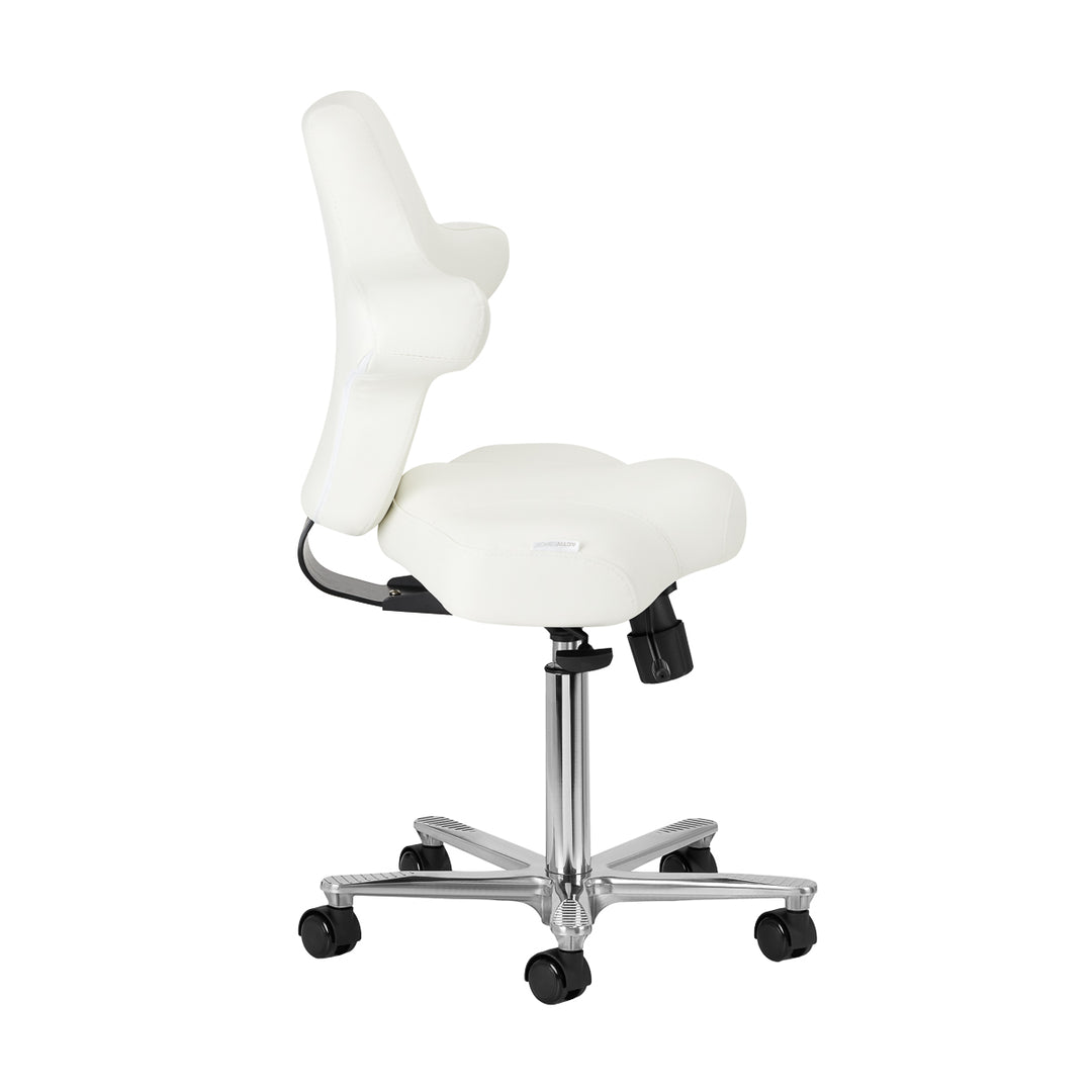 Tabouret à Roulettes Azzurro Special 152 Blanc - image 4