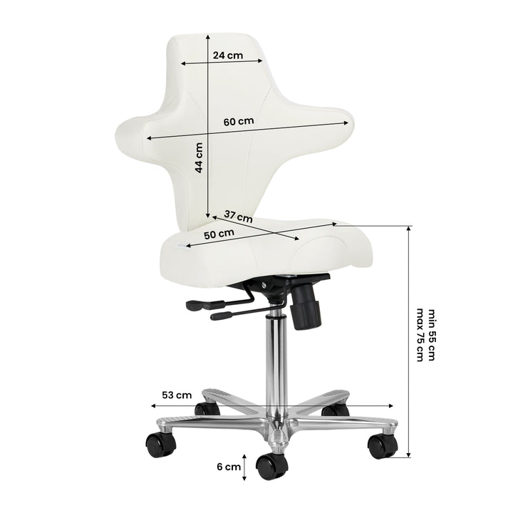 Tabouret à Roulettes Azzurro Special 152 Blanc - image 10