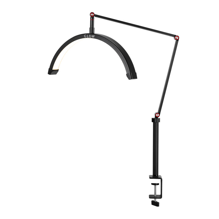 Lampe Esthétique avec Pince et Intensité et Couleur Réglables Glow MX3 Noir Mat - image 3
