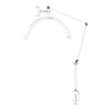 Lampe Esthétique avec Pince et Intensité et Couleur Réglables Glow MX3 Blanc Mat