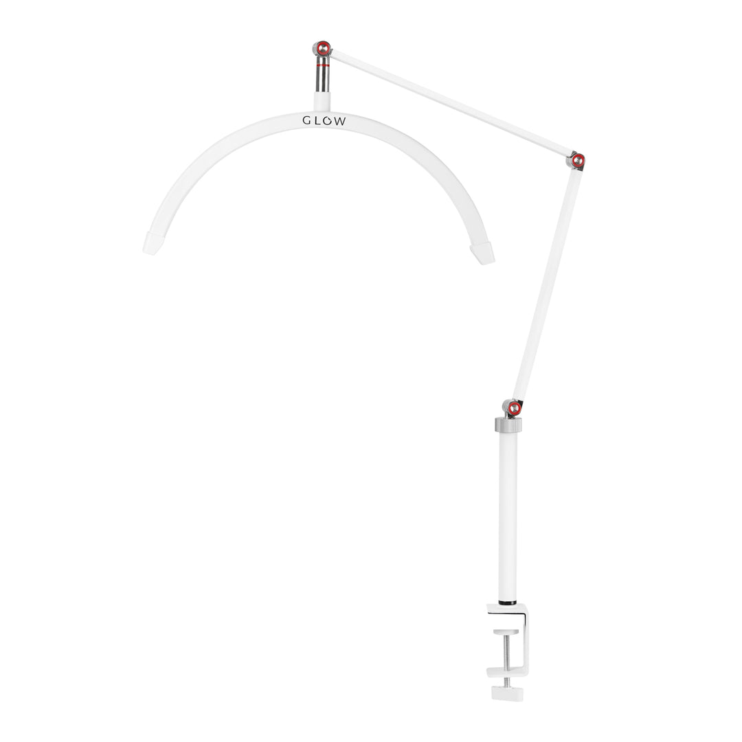 Lampe Esthétique avec Pince et Intensité et Couleur Réglables Glow MX3 Blanc Mat - image 2