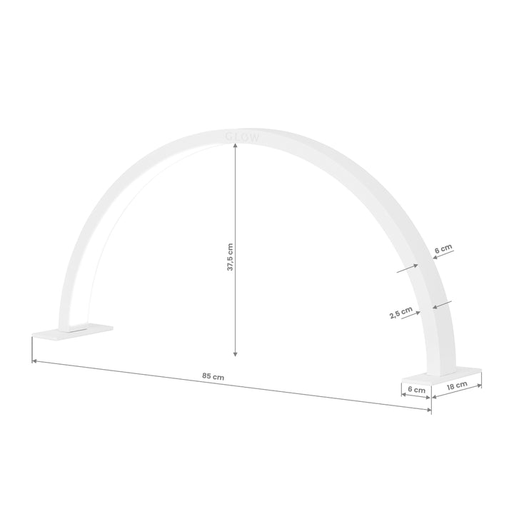 Lampe Manucure LED avec Intensité Régable Glow Arche II Blanc - image 7