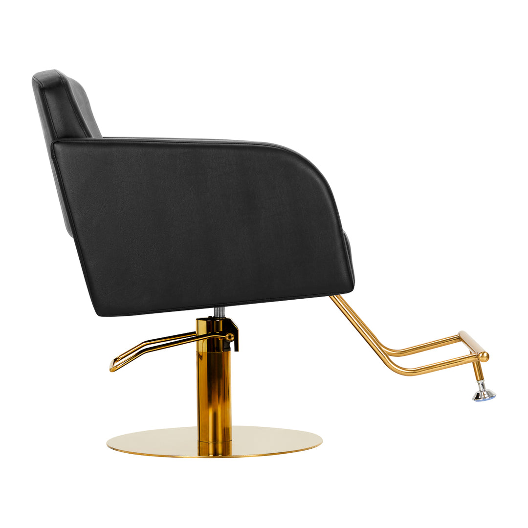 Fauteuil de Coiffeur Gabbiano Turyn Or-Noir 5