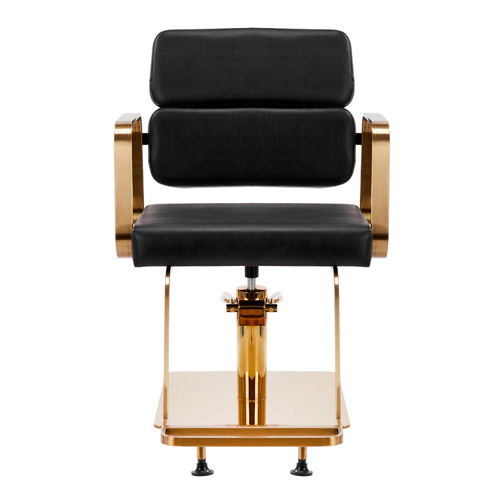 Fauteuil de Coiffeur Gabbiano Porto Or-Noir