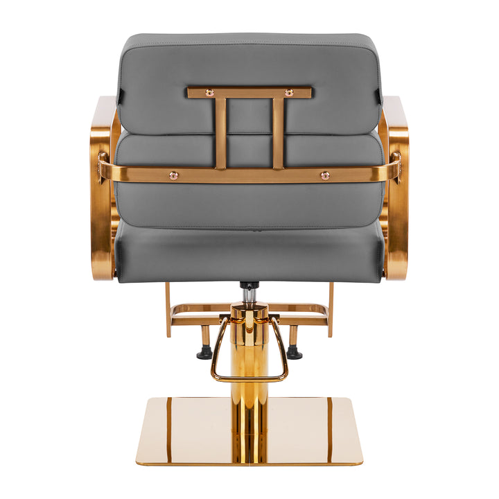 Fauteuil de Coiffeur Gabbiano Porto Or-Gris