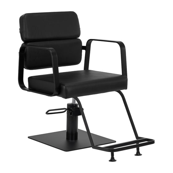 Fauteuil de Coiffeur Gabbiano Porto Noir-Noir