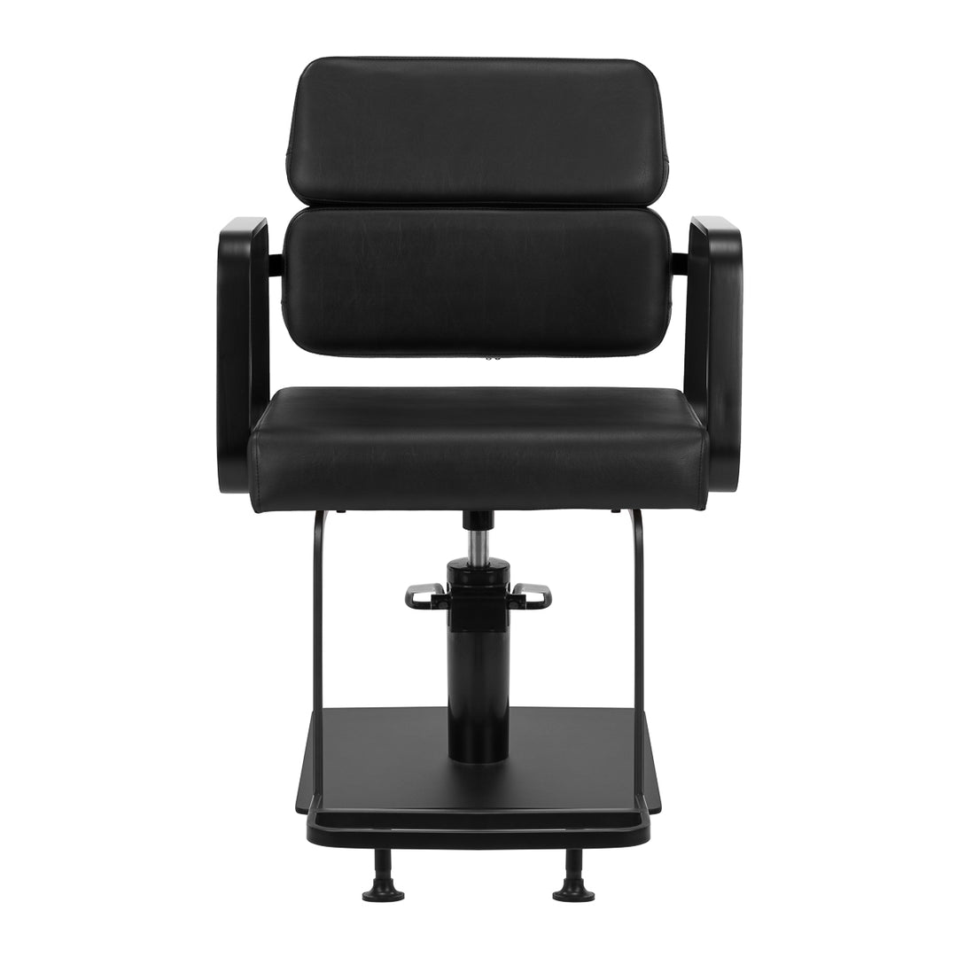 Fauteuil de Coiffeur Gabbiano Porto Noir-Noir