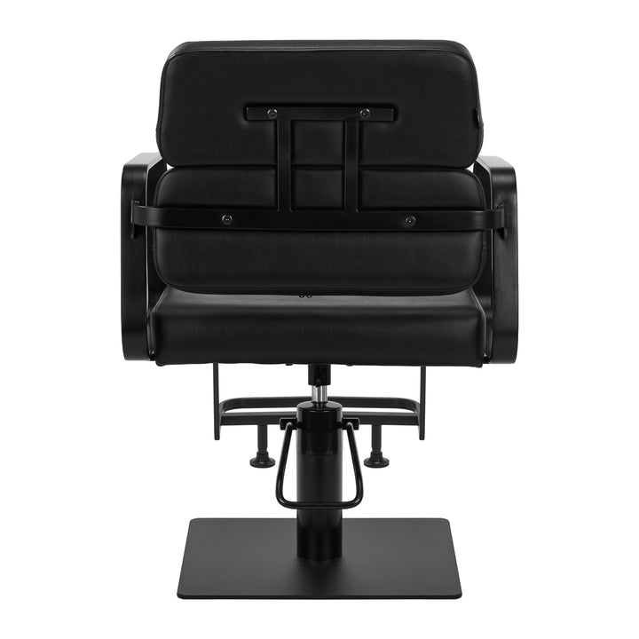 Fauteuil de Coiffeur Gabbiano Porto Noir-Noir