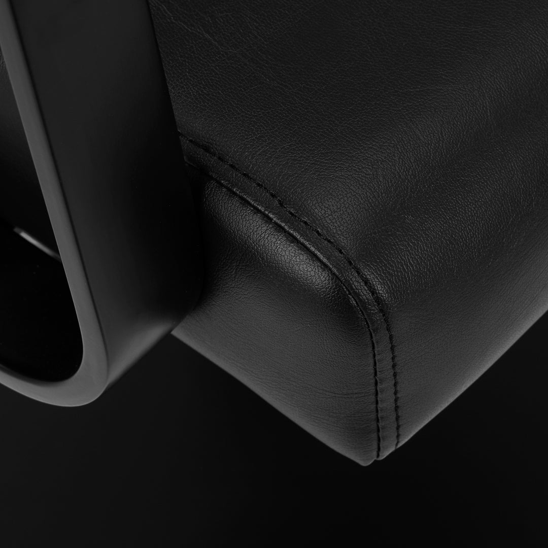 Fauteuil de Coiffeur Gabbiano Porto Noir-Noir