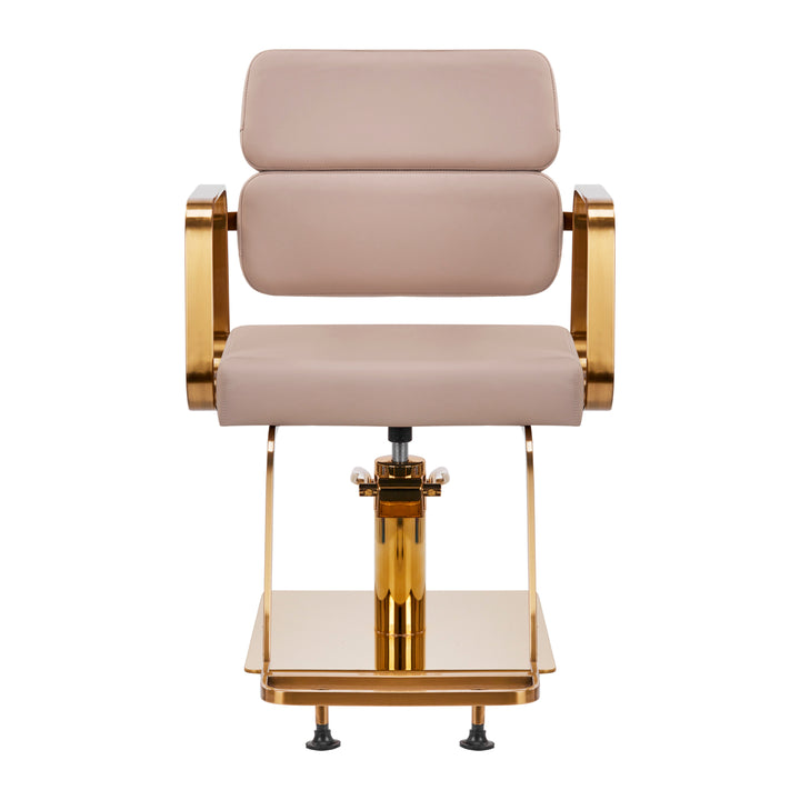 Fauteuil de Coiffeur Gabbiano Porto Or-Beige