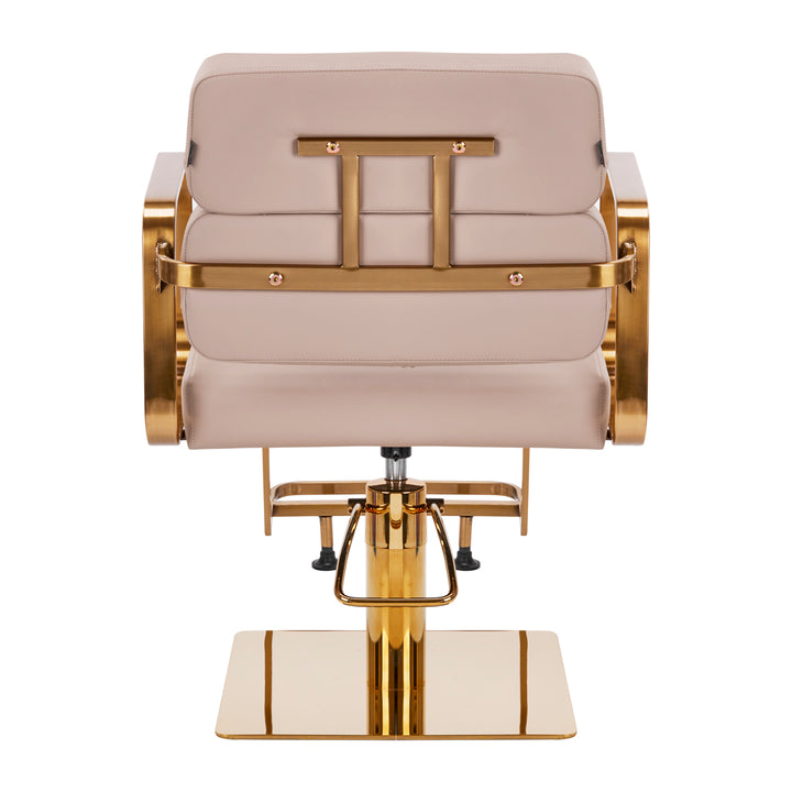 Fauteuil de Coiffeur Gabbiano Porto Or-Beige