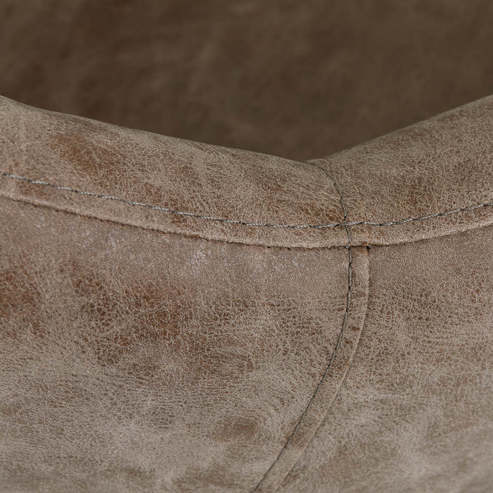 Fauteuil de Coiffeur Gabbiano Sevilla Vieux Marron