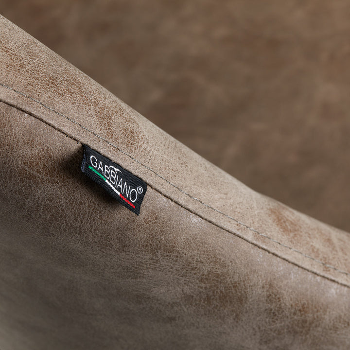 Fauteuil de Coiffeur Gabbiano Sevilla Vieux Marron