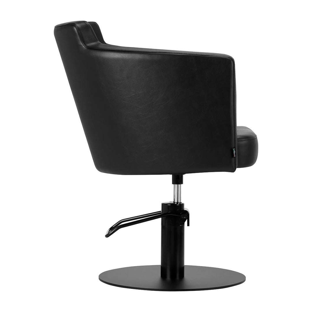 Fauteuil de Coiffeur Gabbiano Roma Noir