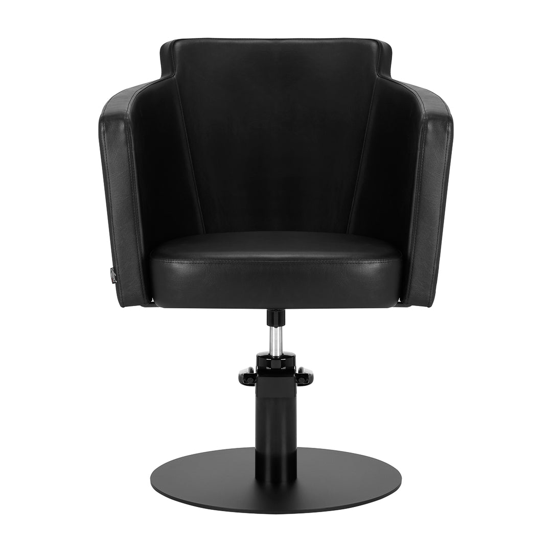 Fauteuil de Coiffeur Gabbiano Roma Noir