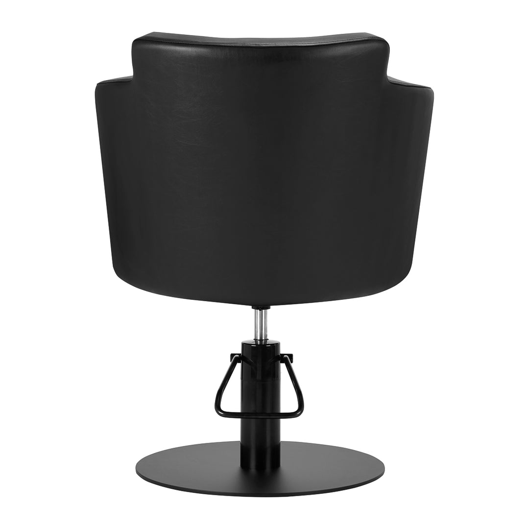 Fauteuil de Coiffeur Gabbiano Roma Noir